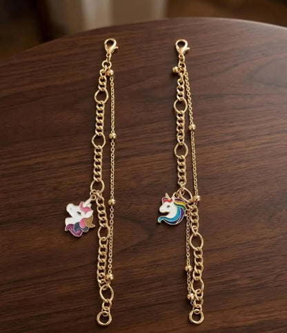 Magical Unicorn Multi-Layer Charm Bracelet