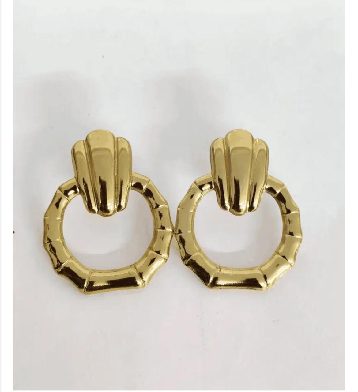 Bombu stylish earring anti tarnish